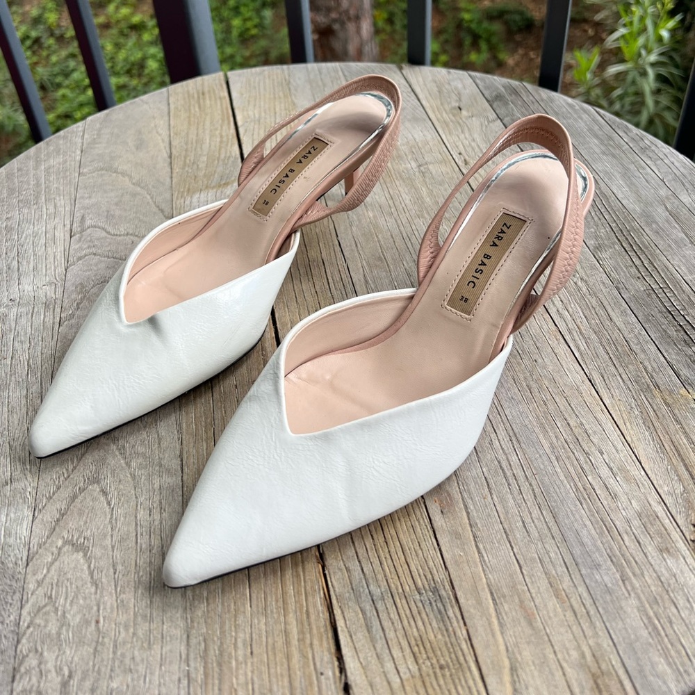 HEELED SLINGBACK ZARA
